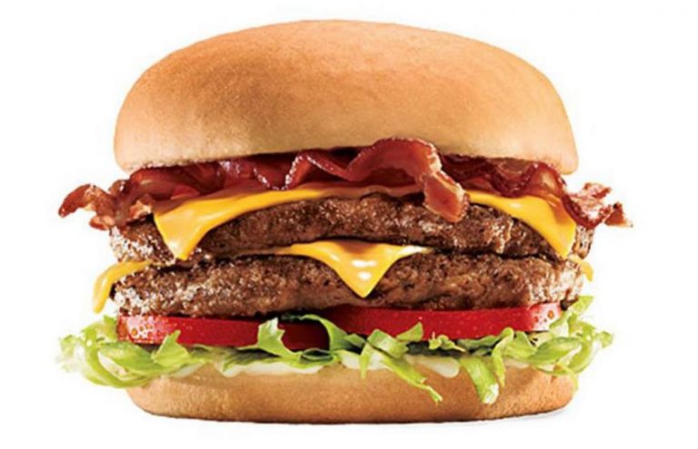 Sonic Drive-in Supersonic Bacon Double Cheeseburger With Mayo ...