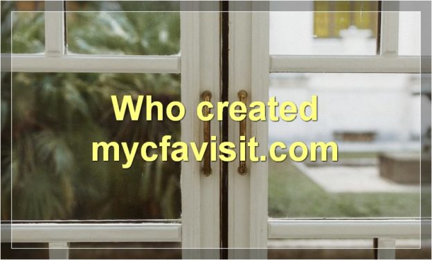 Who created mycfavisit.com